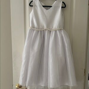 Ellie Kids Tulle and Pearl Dress Girls 8